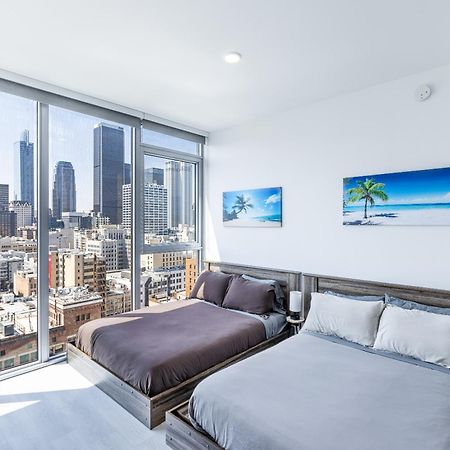 Top Floor High Rise 3 Bed Dtla Skyscraper Penthouse Los Ángeles Exterior foto