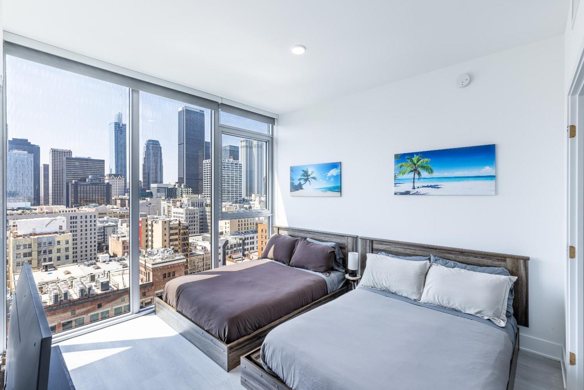 Top Floor High Rise 3 Bed Dtla Skyscraper Penthouse Los Ángeles Exterior foto
